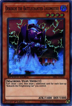 Dekoichi the Battlechanted Locomotive [SBSC-EN032] Super Rare | L.A. Mood Comics and Games