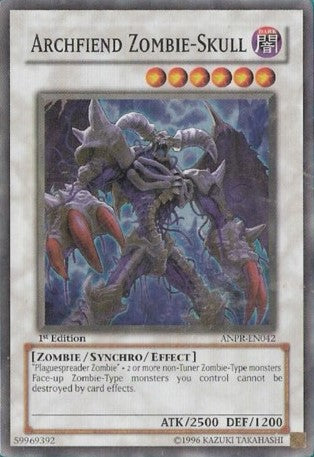 Archfiend Zombie-Skull [ANPR-EN042] Super Rare | L.A. Mood Comics and Games