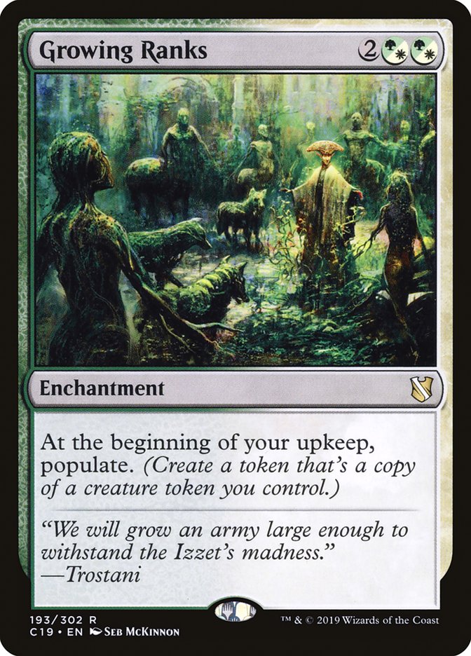 Growing Ranks [Commander 2019] | L.A. Mood Comics and Games