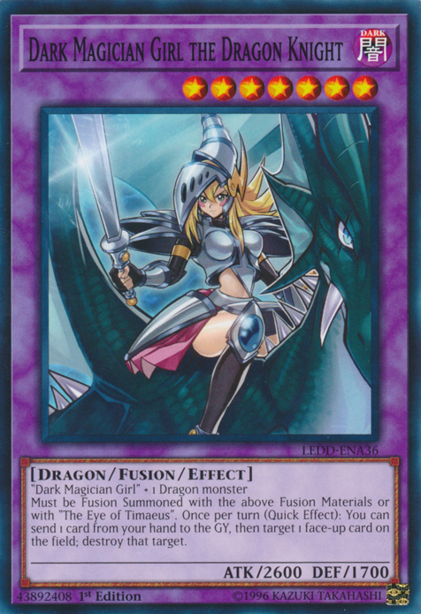 Dark Magician Girl the Dragon Knight [LEDD-ENA36] Common | L.A. Mood Comics and Games