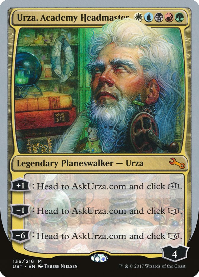 Urza, Academy Headmaster [Unstable] | L.A. Mood Comics and Games