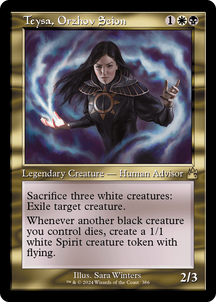 Teysa, Orzhov Scion (Retro Frame) [Ravnica Remastered] | L.A. Mood Comics and Games