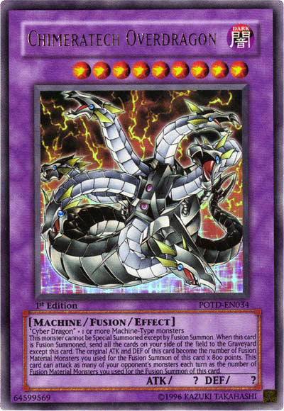 Chimeratech Overdragon [POTD-EN034] Ultra Rare | L.A. Mood Comics and Games
