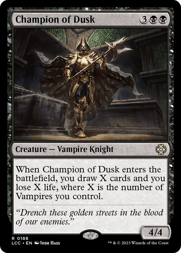 Champion of Dusk [The Lost Caverns of Ixalan Commander] | L.A. Mood Comics and Games
