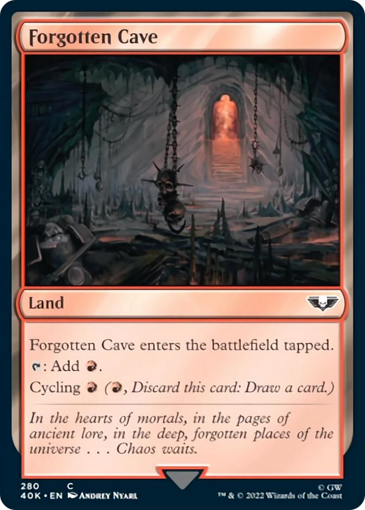 Forgotten Cave [Warhammer 40,000] | L.A. Mood Comics and Games