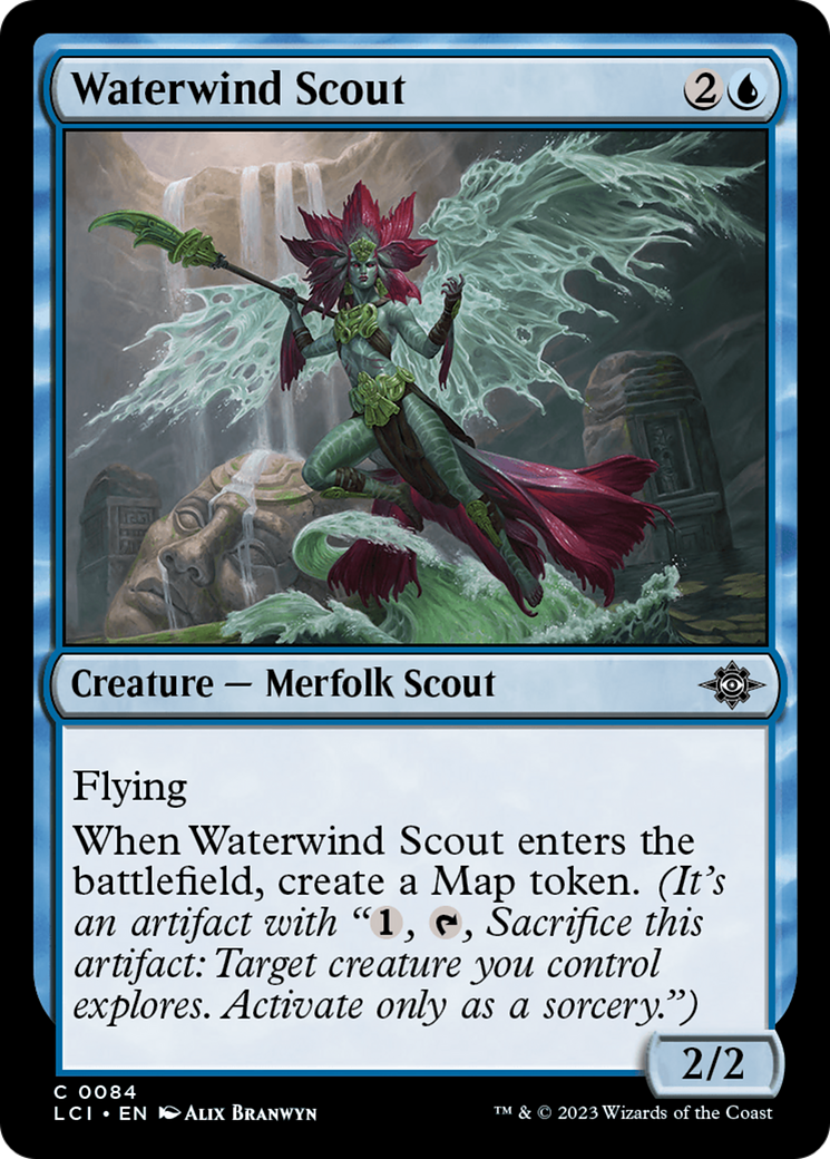Waterwind Scout [The Lost Caverns of Ixalan] | L.A. Mood Comics and Games