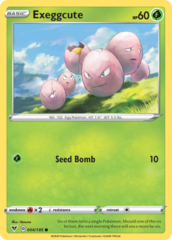 Exeggcute (004/185) [Sword & Shield: Vivid Voltage] | L.A. Mood Comics and Games