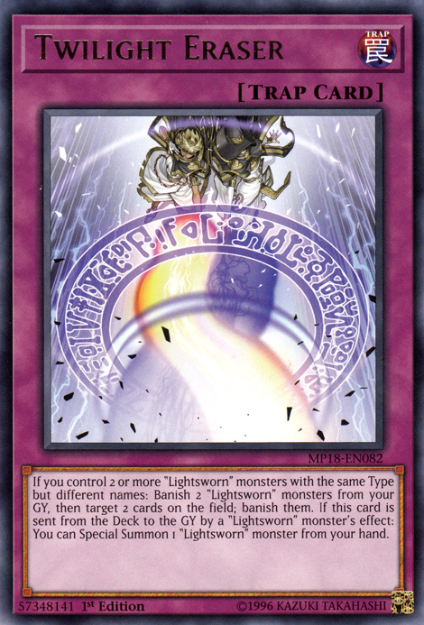 Twilight Eraser [MP18-EN082] Rare | L.A. Mood Comics and Games