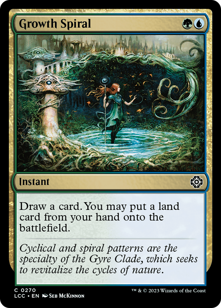 Growth Spiral [The Lost Caverns of Ixalan Commander] | L.A. Mood Comics and Games
