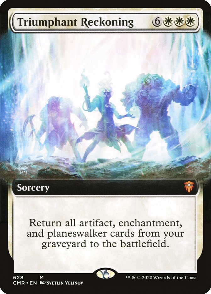 Triumphant Reckoning (Extended Art) [Commander Legends] | L.A. Mood Comics and Games