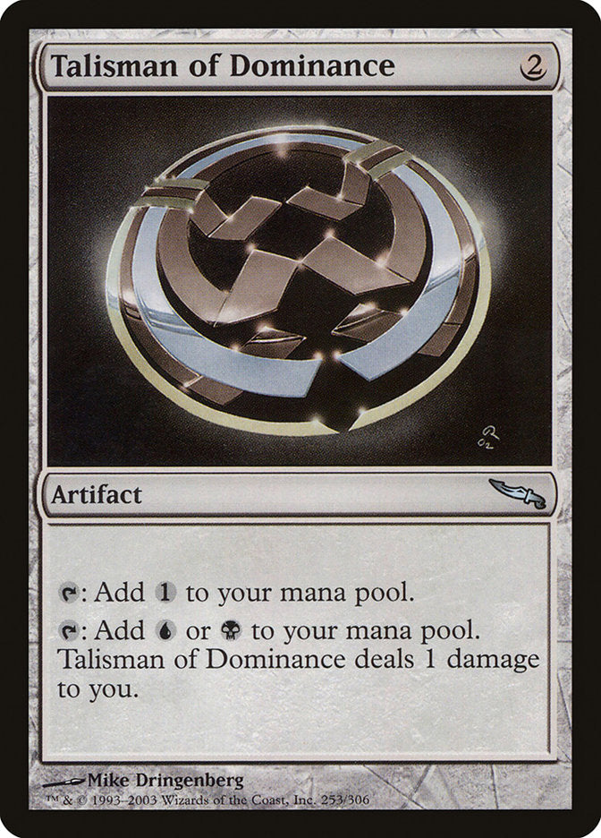 Talisman of Dominance [Mirrodin] | L.A. Mood Comics and Games