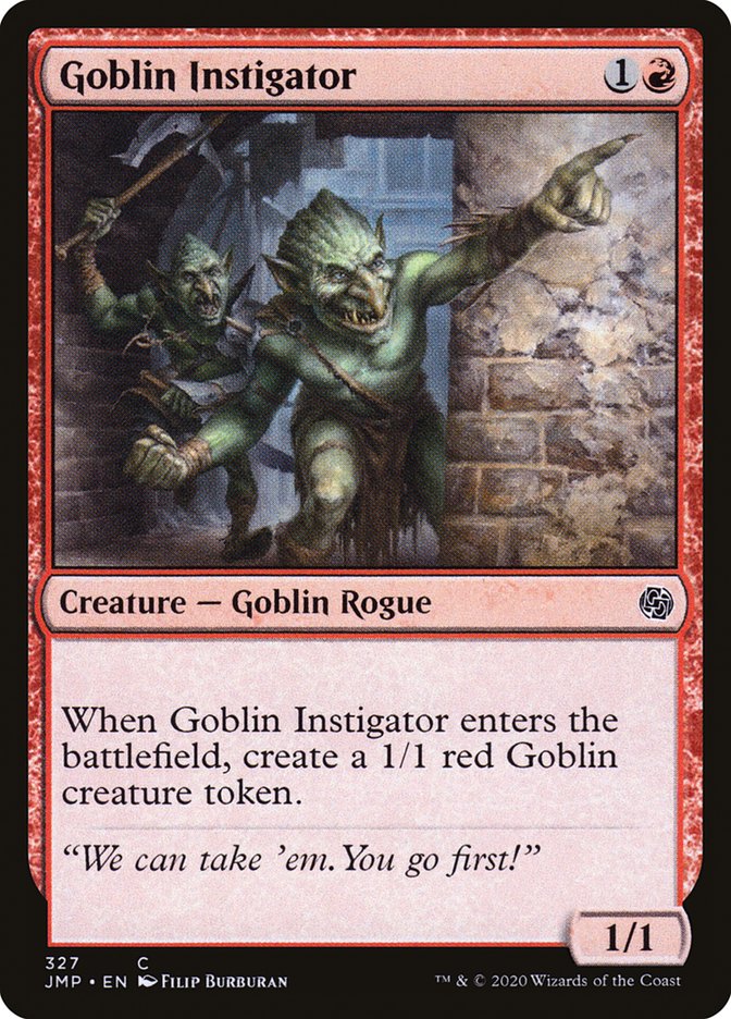 Goblin Instigator [Jumpstart] | L.A. Mood Comics and Games