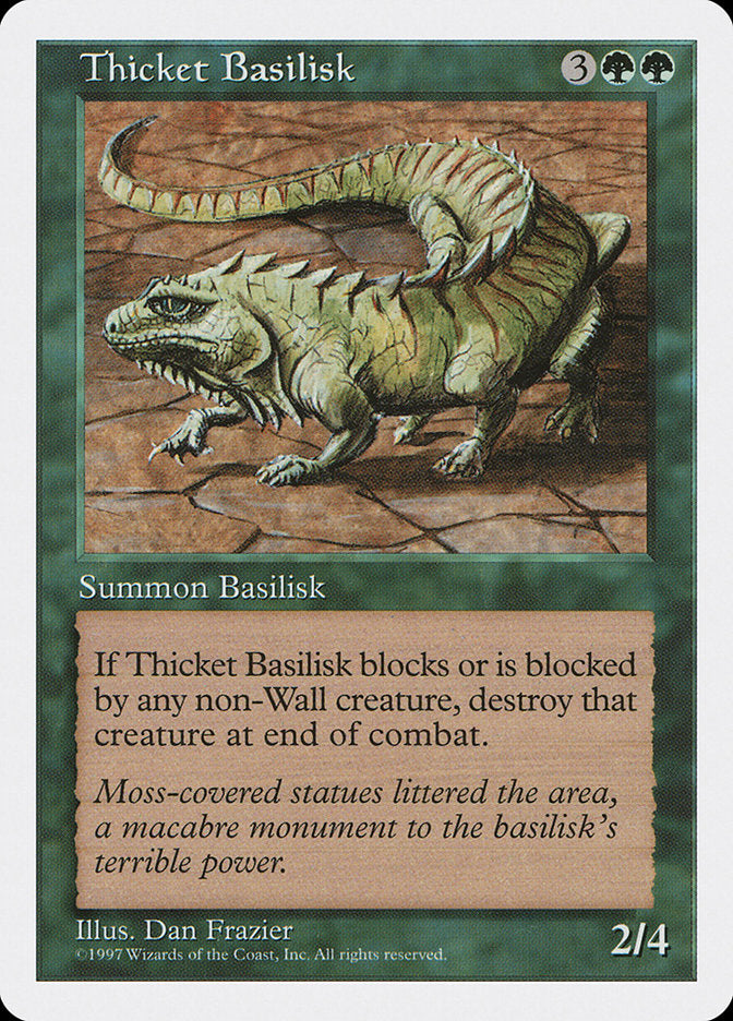 Thicket Basilisk [Fifth Edition] | L.A. Mood Comics and Games