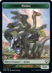 Snake // Hydra Double-Sided Token [Dominaria United Commander Tokens] | L.A. Mood Comics and Games