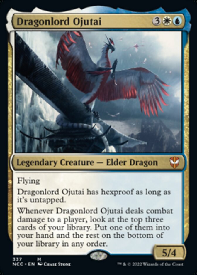 Dragonlord Ojutai [Streets of New Capenna Commander] | L.A. Mood Comics and Games