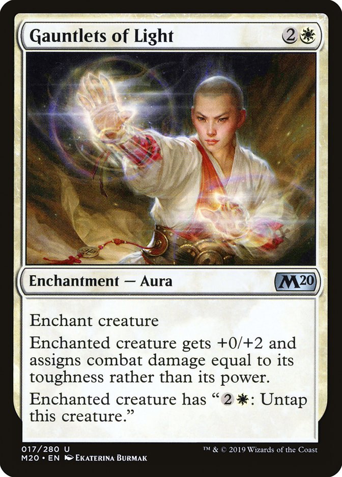 Gauntlets of Light [Core Set 2020] | L.A. Mood Comics and Games