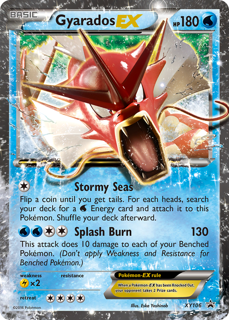 Gyarados EX (XY106) [XY: Black Star Promos] | L.A. Mood Comics and Games