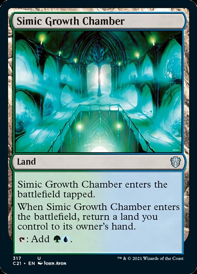 Simic Growth Chamber [Commander 2021] | L.A. Mood Comics and Games