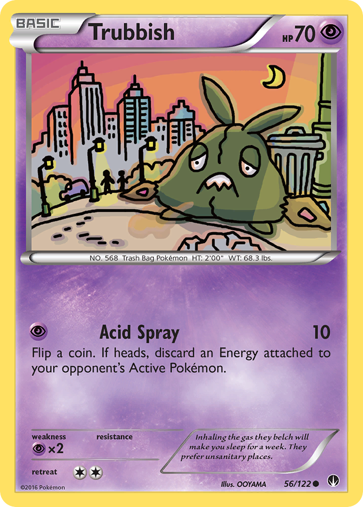 Trubbish (56/122) [XY: BREAKpoint] | L.A. Mood Comics and Games