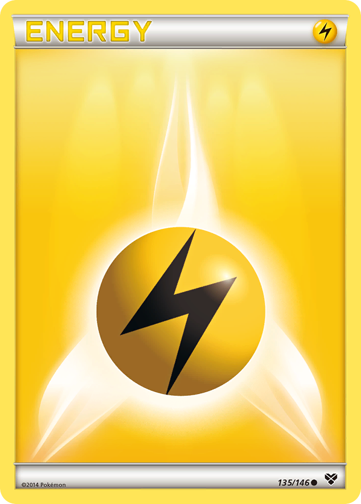 Lightning Energy (135/146) [XY: Base Set] | L.A. Mood Comics and Games