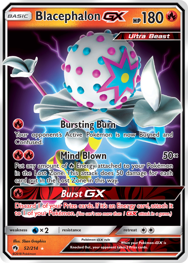 Blacephalon GX (52/214) [Sun & Moon: Lost Thunder] | L.A. Mood Comics and Games