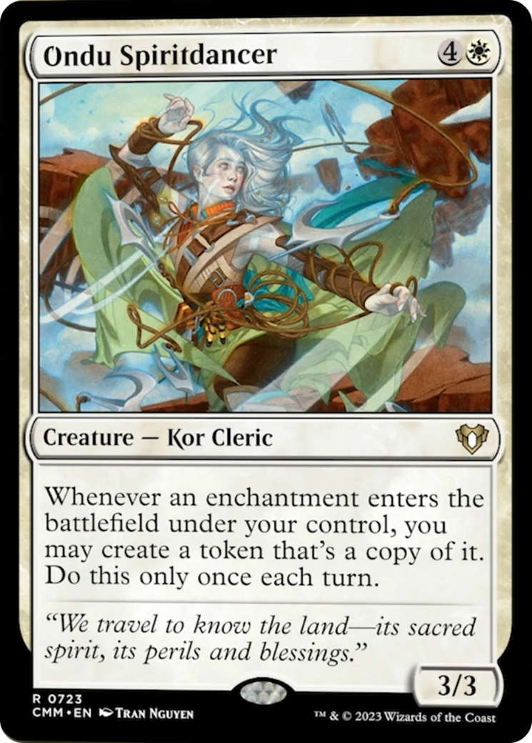 Ondu Spiritdancer [Commander Masters] | L.A. Mood Comics and Games