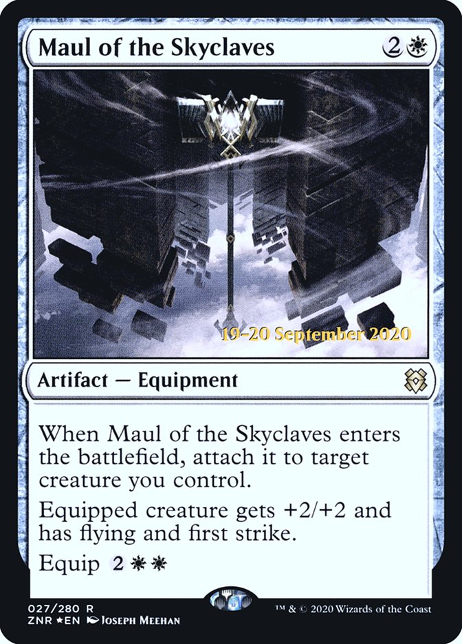 Maul of the Skyclaves [Zendikar Rising Prerelease Promos] | L.A. Mood Comics and Games