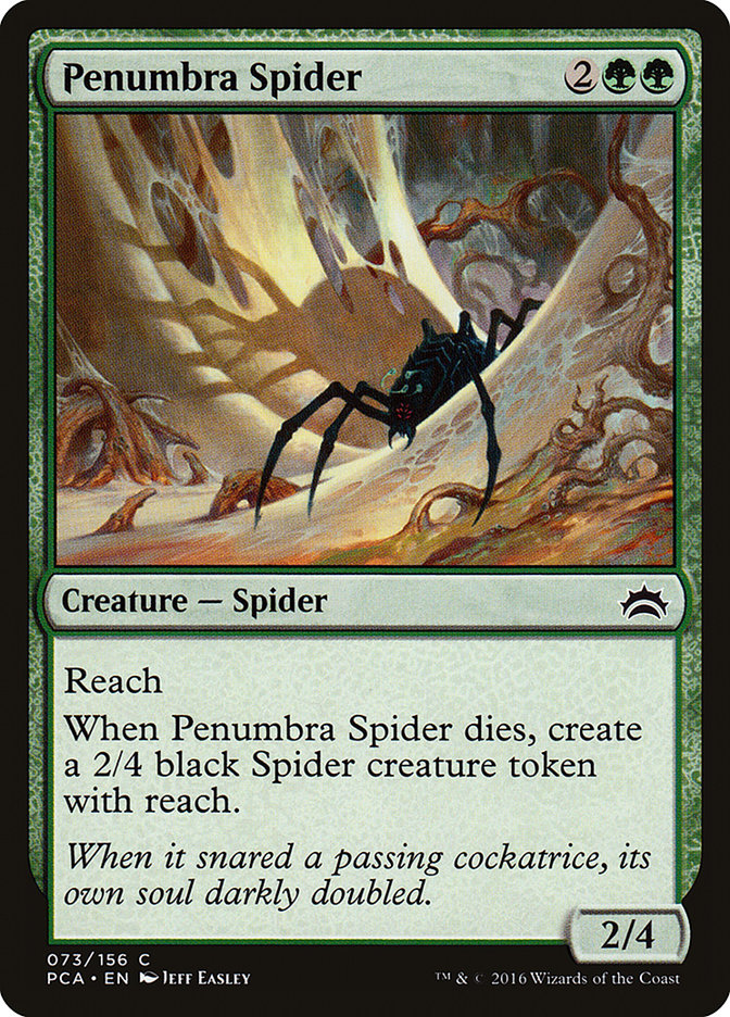 Penumbra Spider [Planechase Anthology] | L.A. Mood Comics and Games