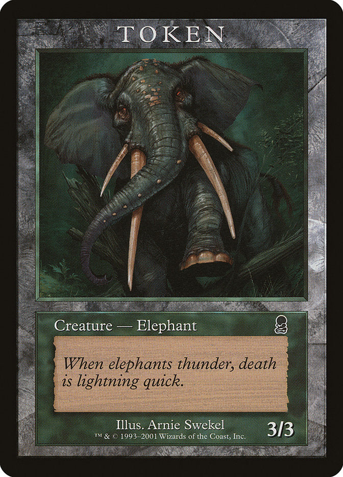 Elephant Token [Magic Player Rewards 2002] | L.A. Mood Comics and Games