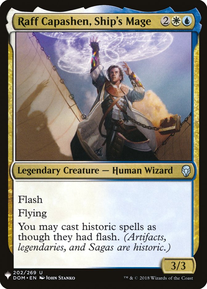 Raff Capashen, Ship's Mage [Mystery Booster] | L.A. Mood Comics and Games