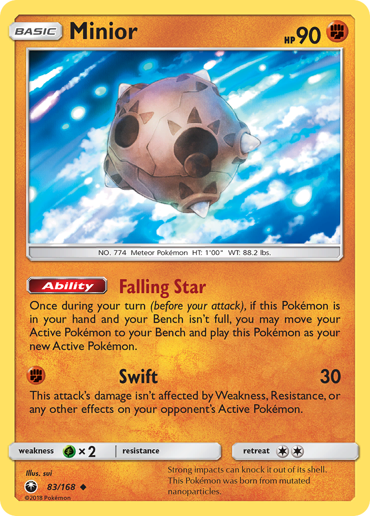 Minior (83/168) [Sun & Moon: Celestial Storm] | L.A. Mood Comics and Games