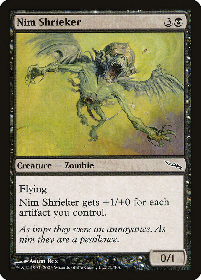 Nim Shrieker [Mirrodin] | L.A. Mood Comics and Games