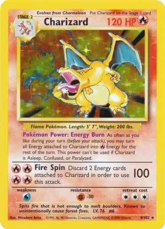 Charizard (4/102) [Base Set Unlimited] | L.A. Mood Comics and Games