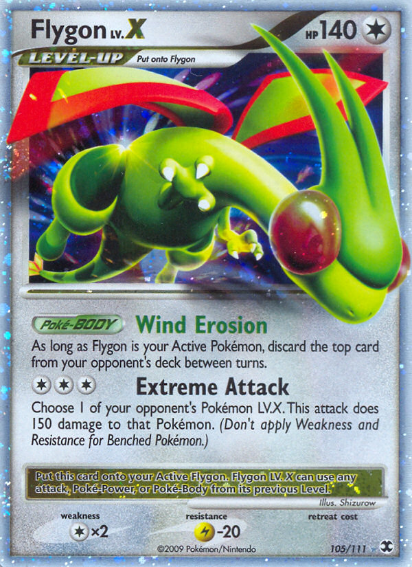 Flygon LV.X (105/111) [Platinum: Rising Rivals] | L.A. Mood Comics and Games