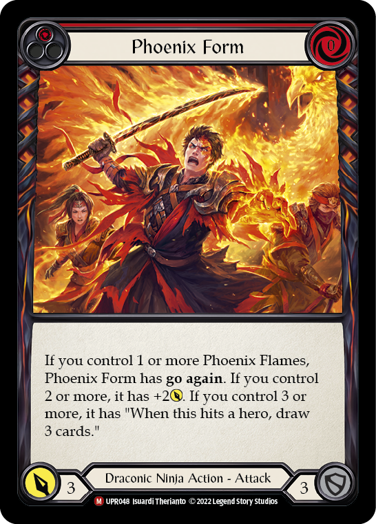 Phoenix Form [UPR048] (Uprising)  Rainbow Foil | L.A. Mood Comics and Games