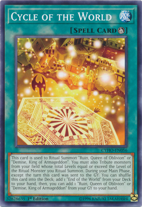 Cycle of the World [CYHO-EN056] Common | L.A. Mood Comics and Games