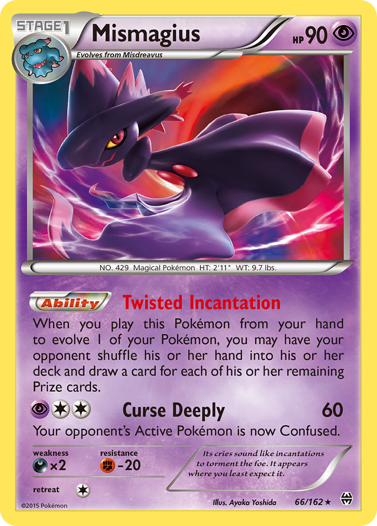 Mismagius (66/162) [XY: BREAKthrough] | L.A. Mood Comics and Games