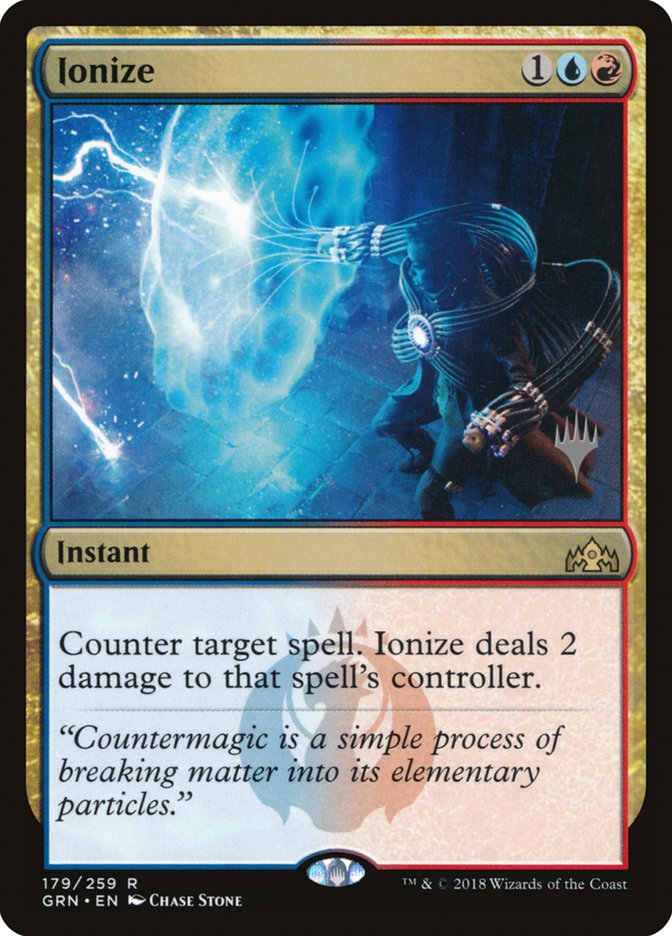 Ionize (Promo Pack) [Guilds of Ravnica Promos] | L.A. Mood Comics and Games