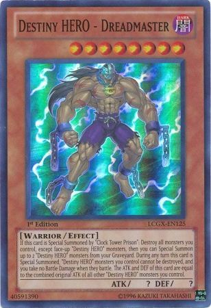 Destiny HERO - Dreadmaster [LCGX-EN125] Super Rare | L.A. Mood Comics and Games