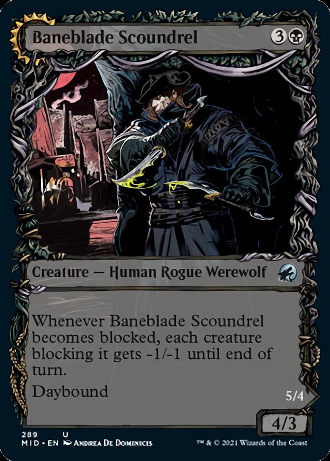 Baneblade Scoundrel // Baneclaw Marauder (Showcase Equinox) [Innistrad: Midnight Hunt] | L.A. Mood Comics and Games