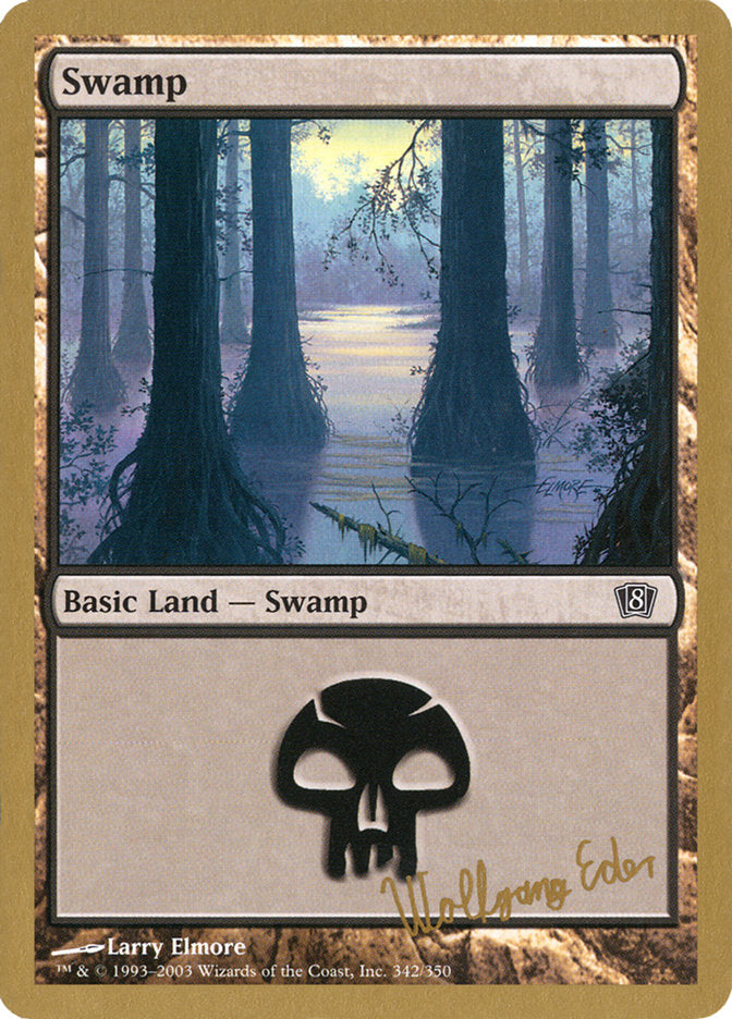 Swamp (344) (we342) [World Championship Decks 2003] | L.A. Mood Comics and Games