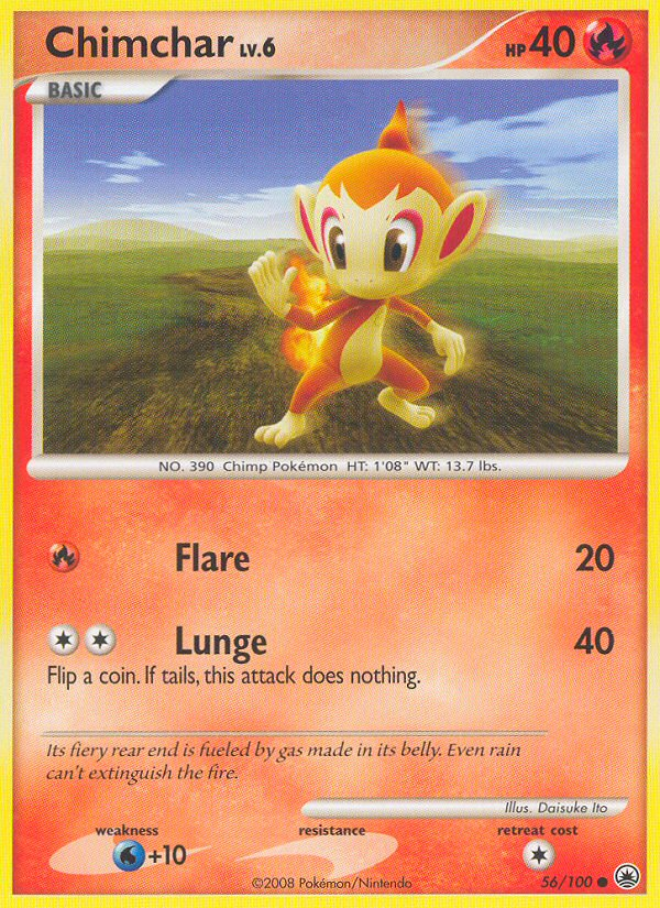 Chimchar (56/100) [Diamond & Pearl: Majestic Dawn] | L.A. Mood Comics and Games