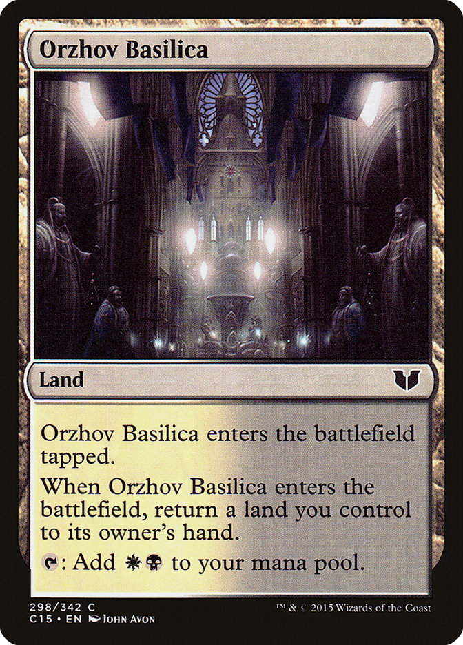 Orzhov Basilica [Commander 2015] | L.A. Mood Comics and Games