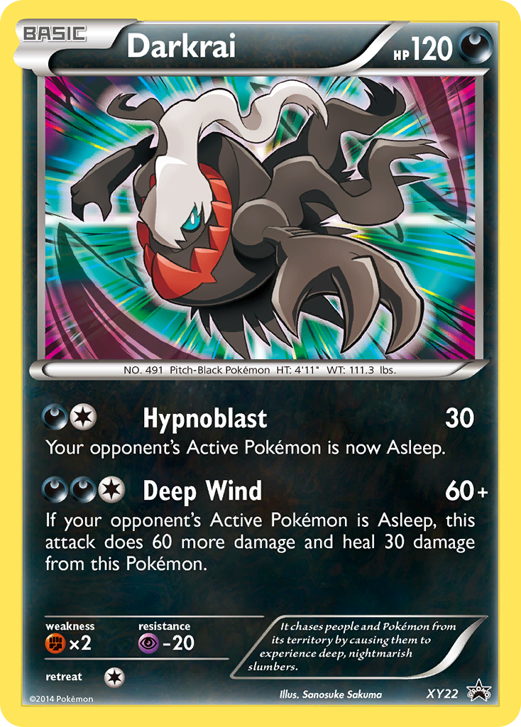 Darkrai (XY22) [XY: Black Star Promos] | L.A. Mood Comics and Games