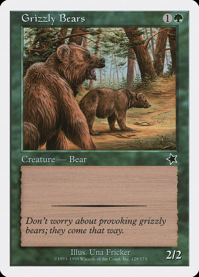 Grizzly Bears [Starter 1999] | L.A. Mood Comics and Games