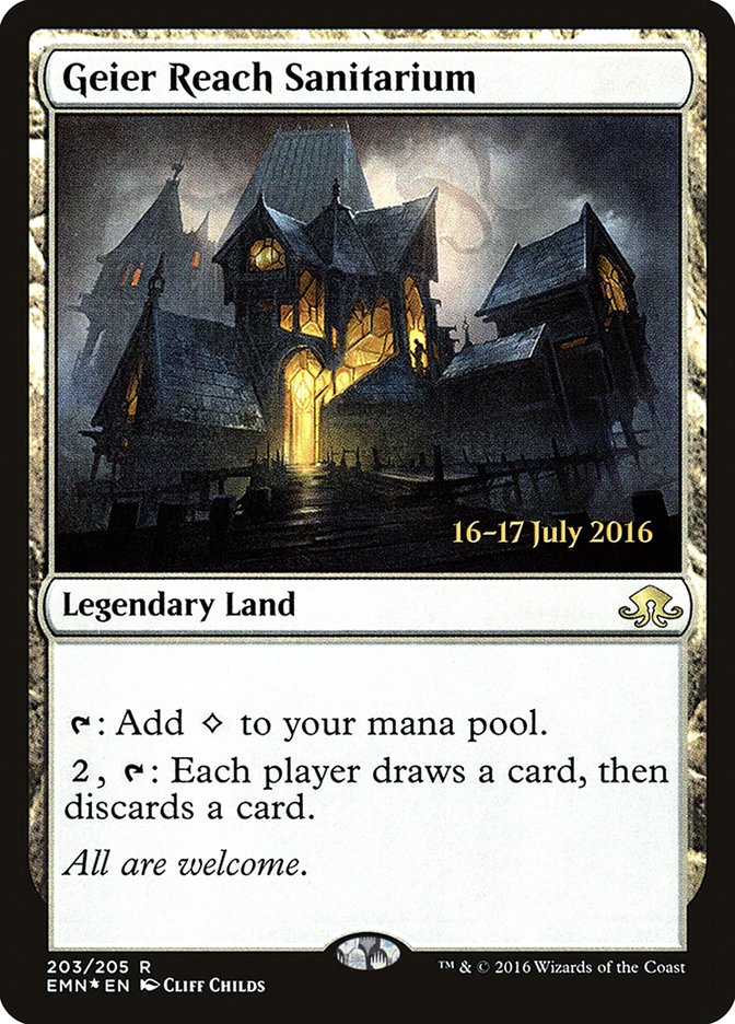 Geier Reach Sanitarium [Eldritch Moon Prerelease Promos] | L.A. Mood Comics and Games