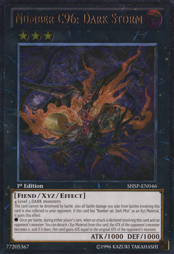 Number C96: Dark Storm (UTR) [SHSP-EN046] Ultimate Rare | L.A. Mood Comics and Games