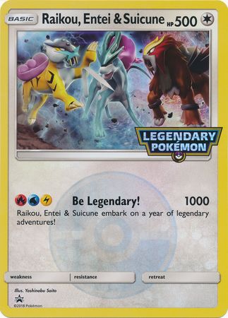Raikou, Entei & Suicune (Jumbo Card) [Miscellaneous Cards] | L.A. Mood Comics and Games