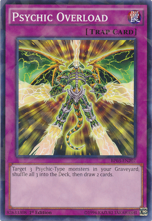 Psychic Overload [BP03-EN207] Shatterfoil Rare | L.A. Mood Comics and Games