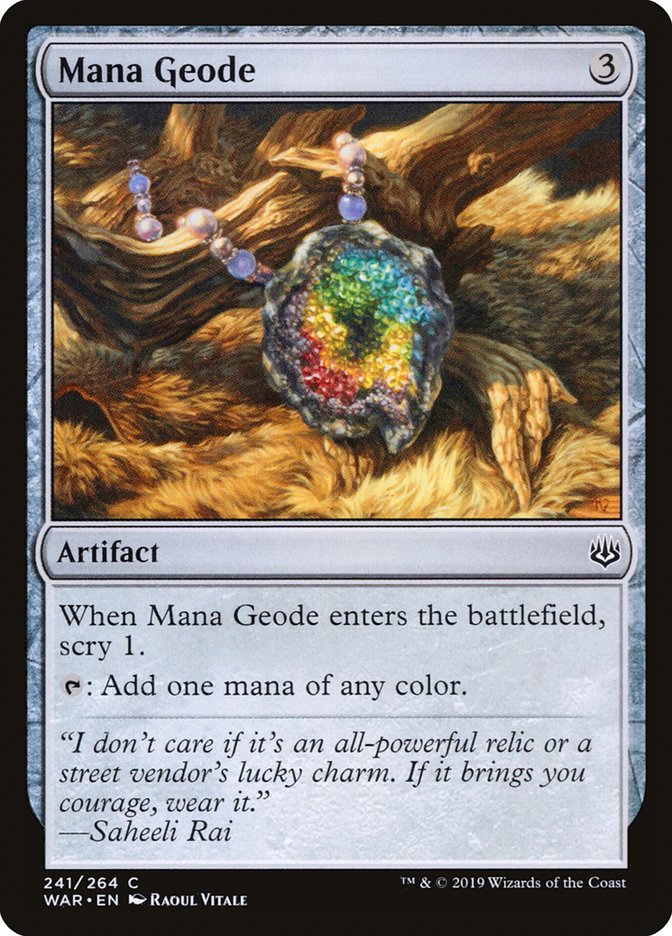 Mana Geode [War of the Spark] | L.A. Mood Comics and Games